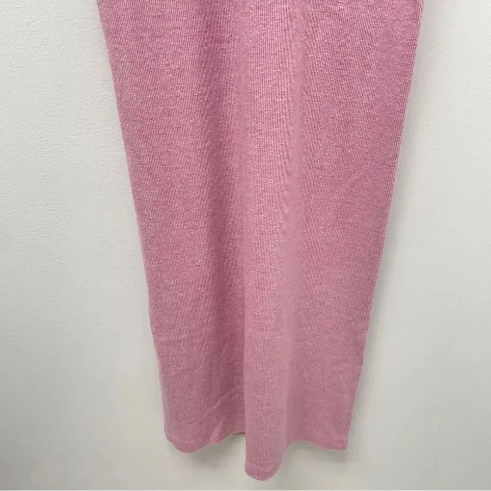 Allbirds Ribbed Tank Dress, women’s size small, lavender baby pink sustainable